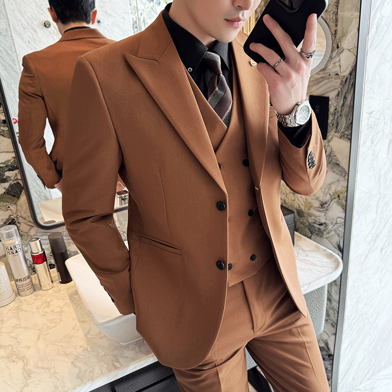 Men's suit three-piece busines - Men Formal Wear Top recension och pris