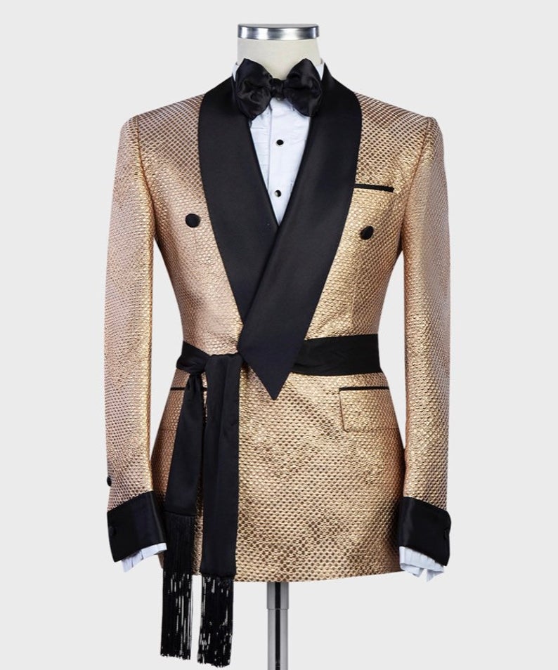 Arabic Luxury Gold Mens Weddin - Arabic Formal Wear Men recension och pris
