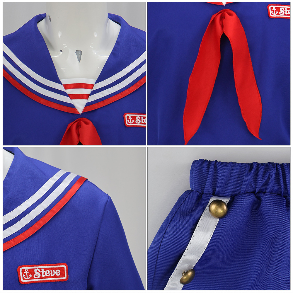 Steve Harrington Cosplay Costu - Men Formal Wear Set recension och pris