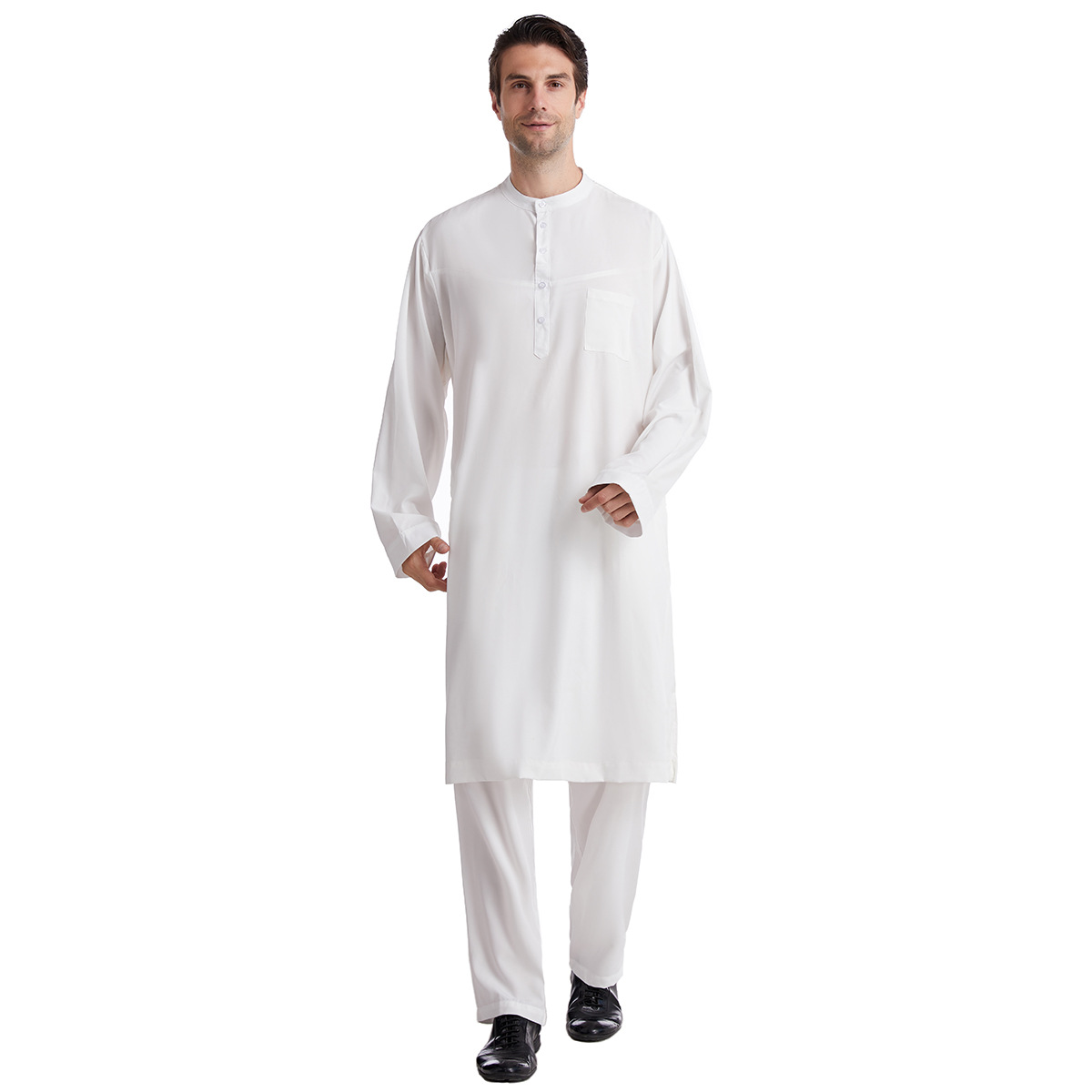 Muslim Men Jubba Thobe 2 Pice  - Arabic Formal Wear Men recension och pris