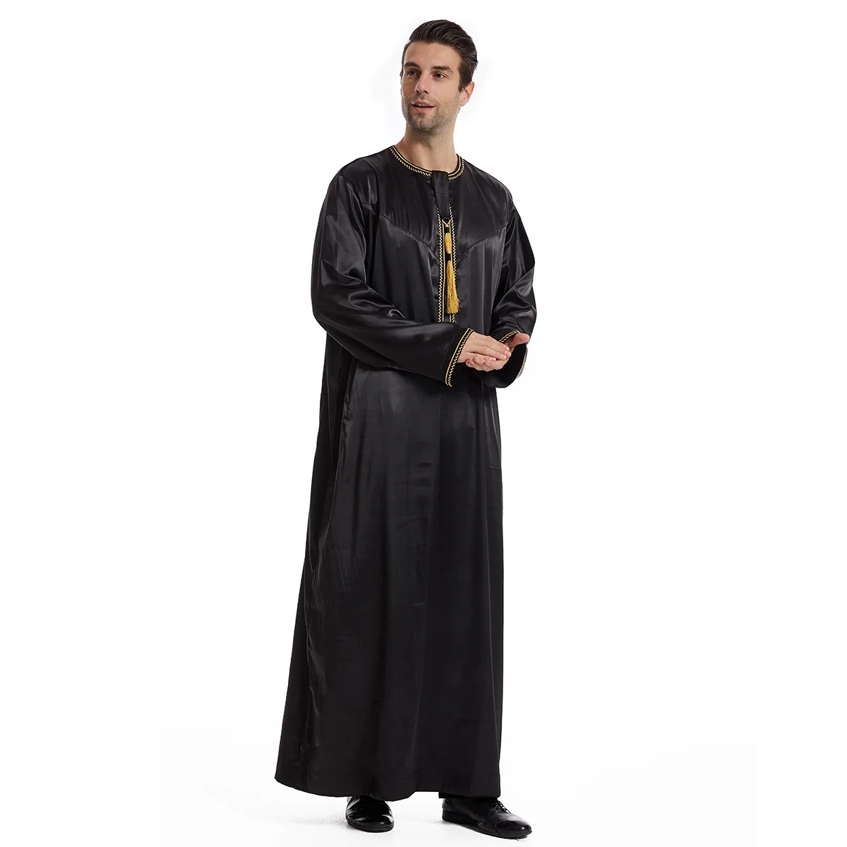 Eid Dress for Muslim Men Jubba - Arabic Formal Wear Men recension och pris
