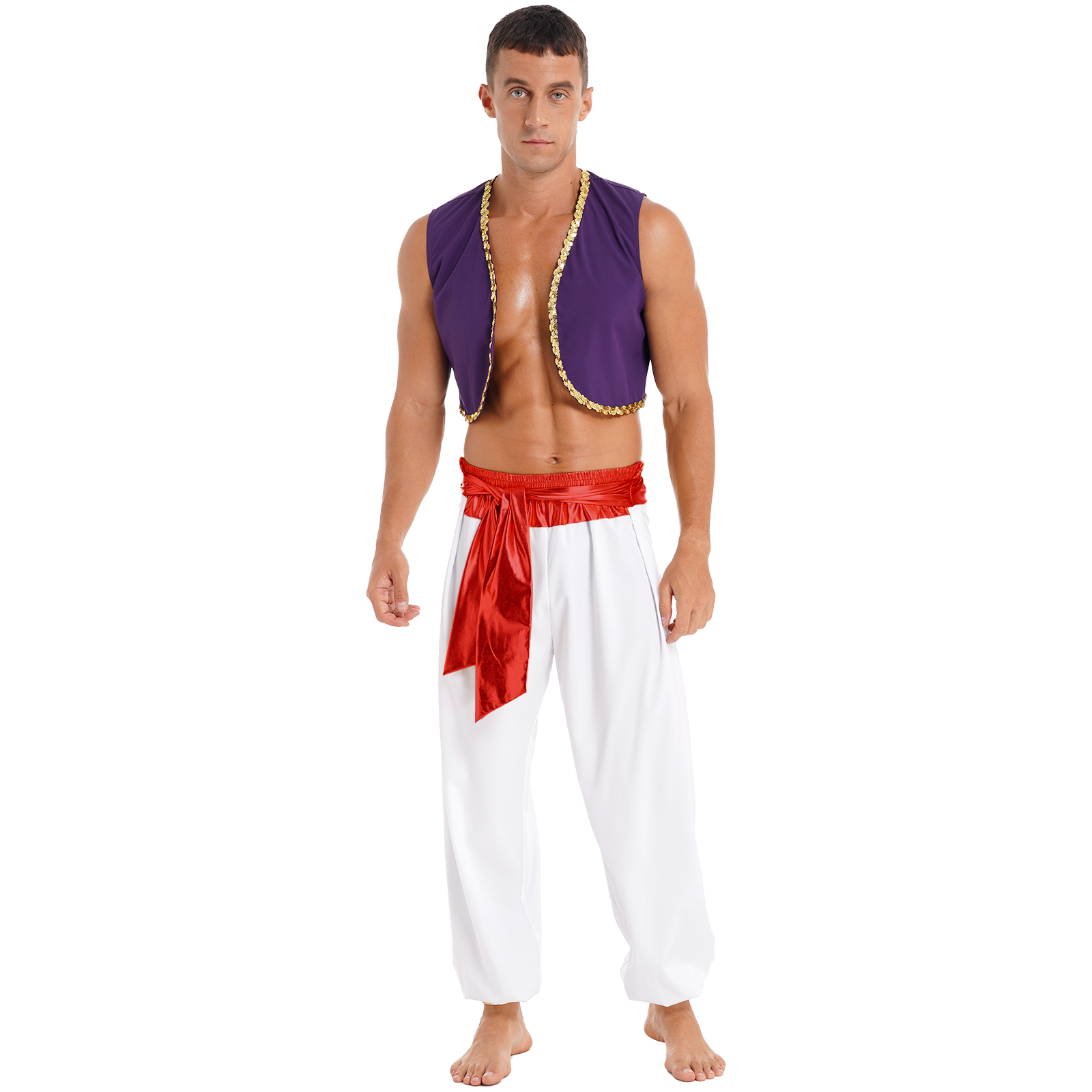 Aladins Costume Men Arabian Pr - Men Formal Wear Set recension och pris