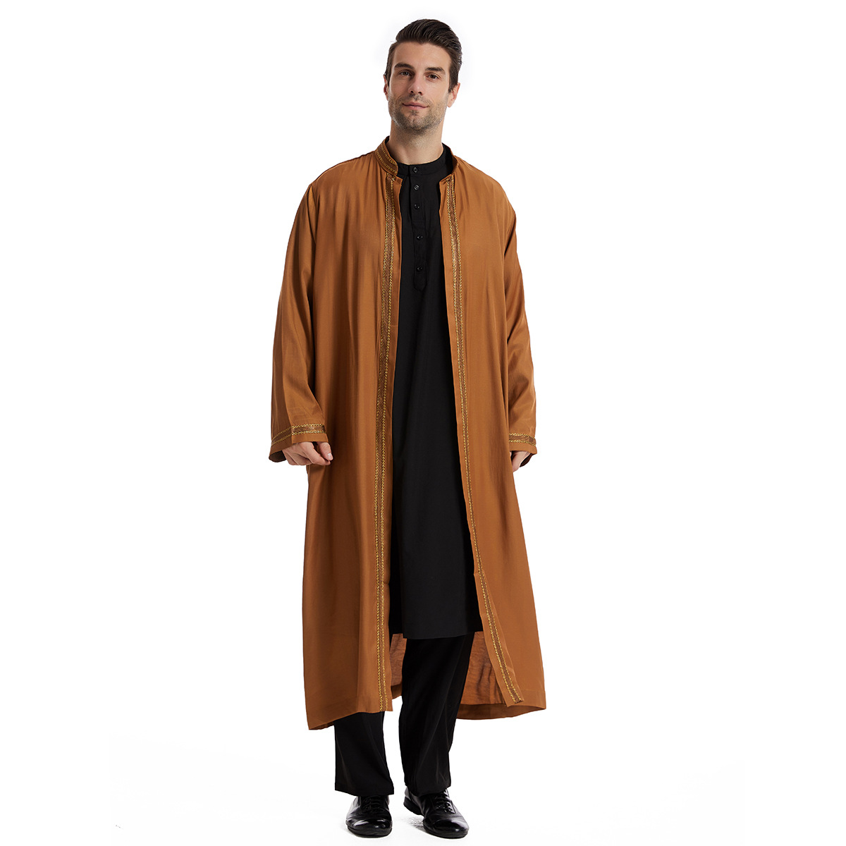Thobe for Men Abaya Islamic Cl - Arabic Formal Wear Men recension och pris