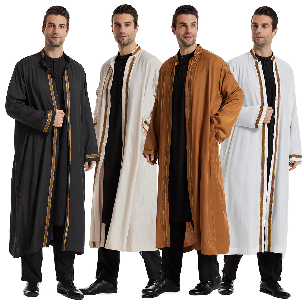 Thobe for Men Abaya Islamic Cl - Arabic Formal Wear Men recension och pris