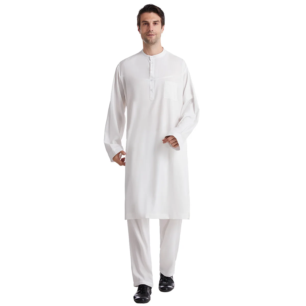 Muslim Men Jubba Thobe 2 Pice  - Arabic Formal Wear Men recension och pris