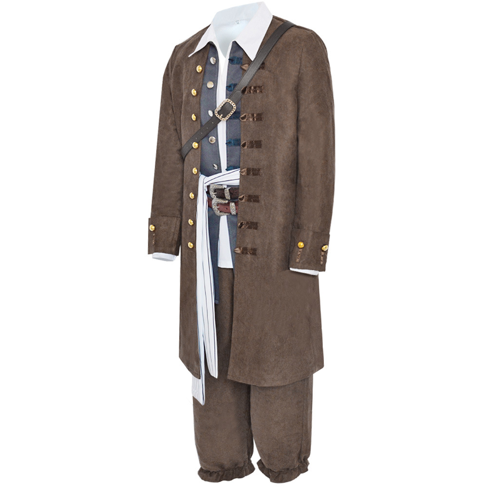 Pirates Captain Jack Sparrow C - Men Formal Wear Set recension och pris