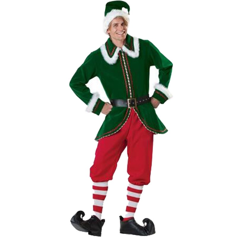 Santa Claus Costume Women Men  - Men Formal Wear Set recension och pris